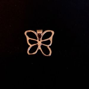 Sterling Silver Butterfly Pendant for Necklace 925